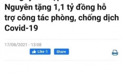 Tập đoàn Xuân Nguyên đã trao tặng phần quà trị giá 1,1 tỷ  đồng hỗ trợ công tác phòng, chống dịch Covit 19