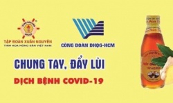 Chung tay, đẩy lùi dịch bệnh Covid-19. 