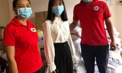 Hội Chữ thập đỏ Xuân Nguyên thực hiện chương trình 