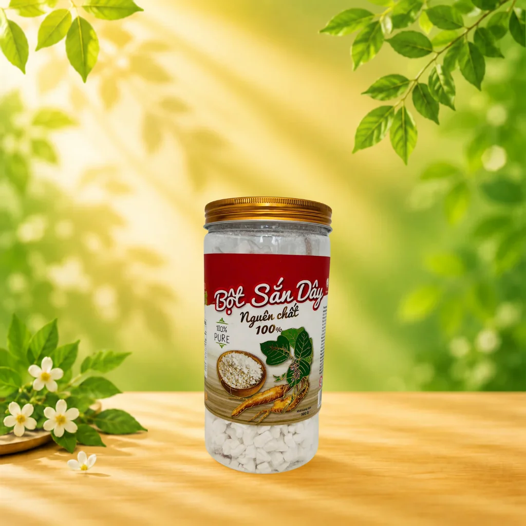 BỘT SẮN DÂY NGUYÊN CHẤT 100% 500G